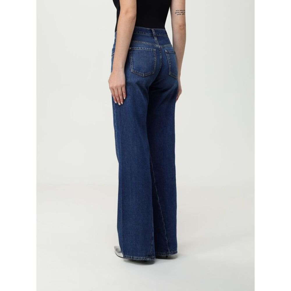 7 For All Mankind Jeans Woman Navy - Picture 2 of 3